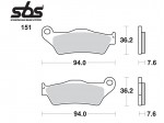 Τακάκια SBS 151HF (FA181)(FA245)(FD186)